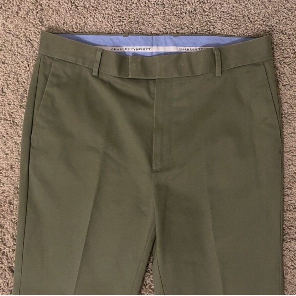 Charles Tyrwhitt Non-Iron Slim Fit Pants
